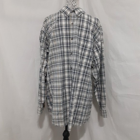 Fox Classic Plaid Flannel Shirt Men Size XL - Picture 1 of 4